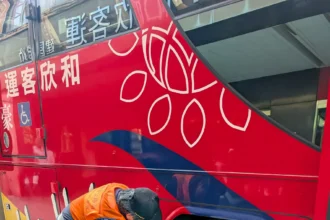 高雄市區監理所春節連假前夕高雄建國路客運站、疏運安全整備