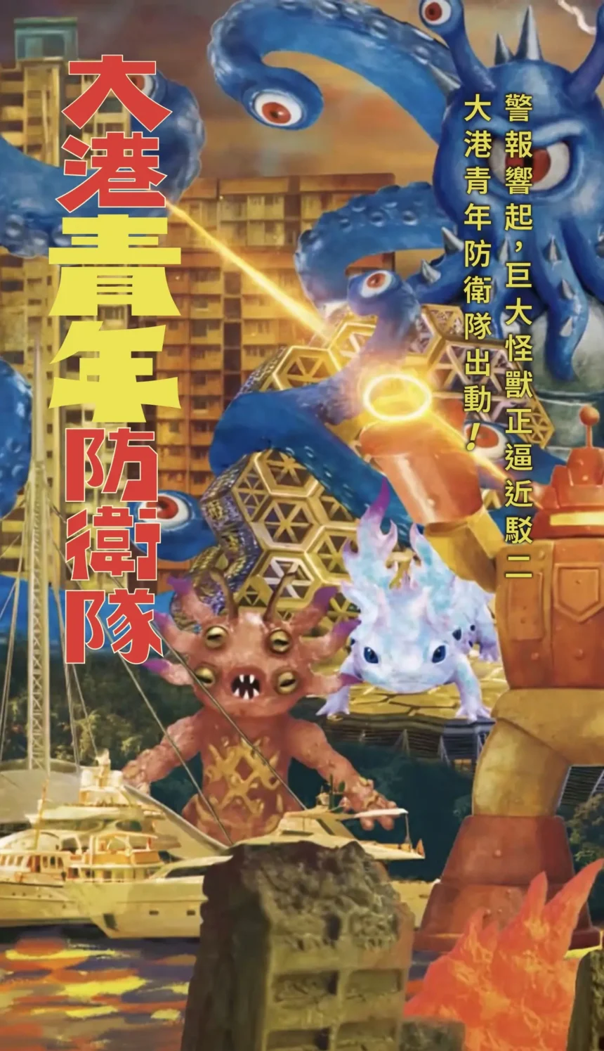 巨獸出沒注意　「大港青年防衛隊」AR對決壓軸登場　解鎖港都五大秘密基地