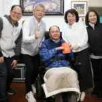 嘉義市關懷身心障礙退伍軍人　林瑞彥致贈春節慰問金