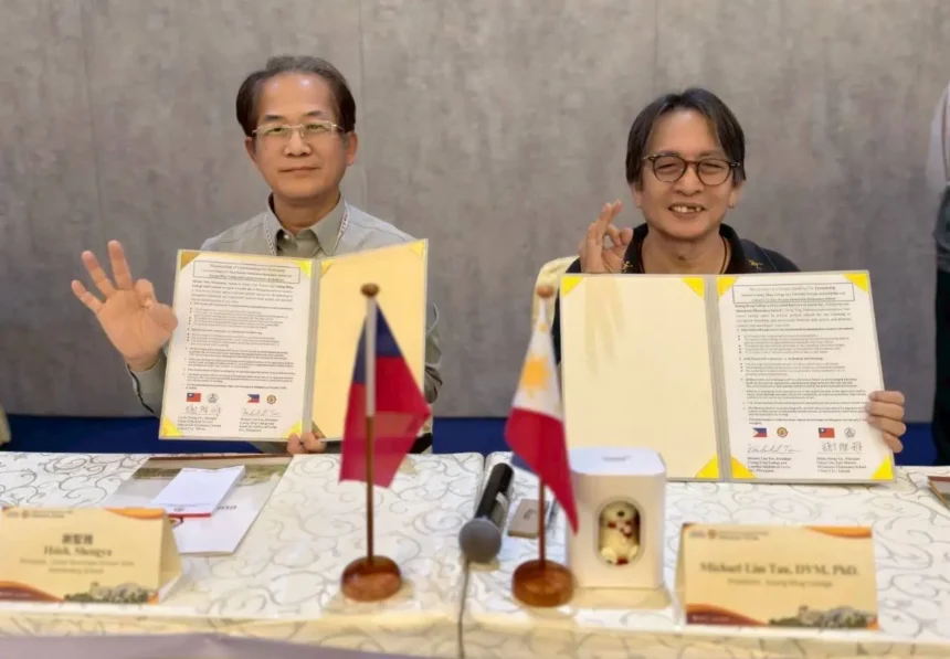 嘉市宣信國小「三好品德」國際分享　締結菲國中小學姊妹校