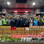 春節慰問信義分局　駐守員警及山警、守望相助隊