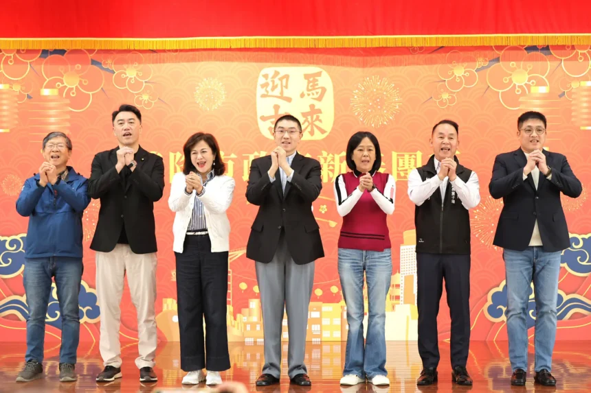 謝國樑新春團拜勉勵市府團隊　秉持初心穩健推動市政願景