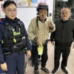 老翁寒夜中瑟瑟發抖　嘉市後湖暖警助返家