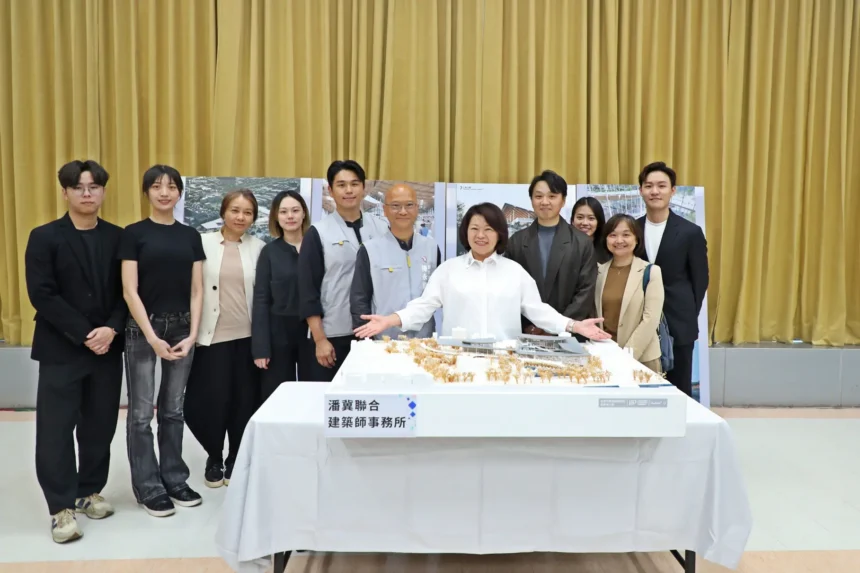 潘冀團隊奪嘉市圖書館總館園區競圖首獎　黃敏惠：打造承載城市記憶的文化新地標