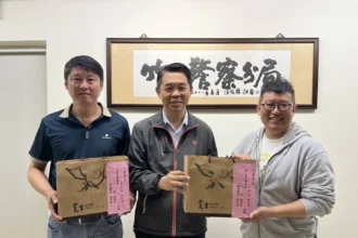 恭喜竹山分局警員張文興、簡志龍榮陞埔里分局巡佐!