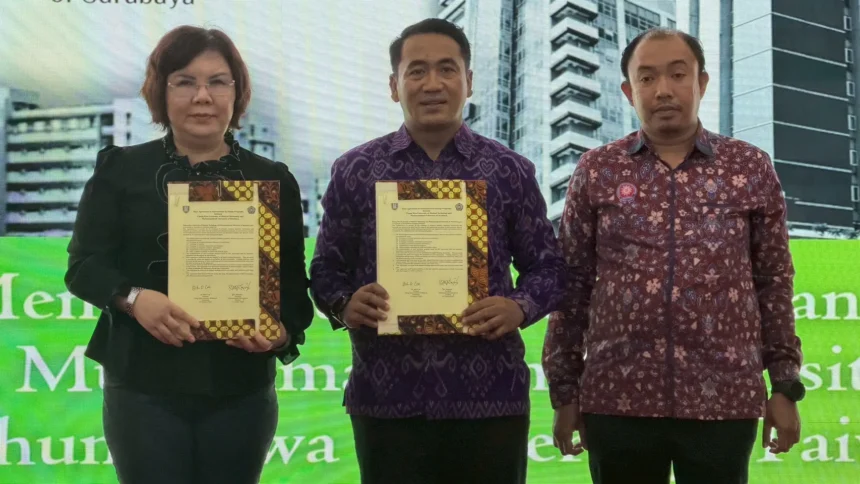 中華醫大與印尼穆罕默德大學簽署合作備忘錄跨國專業人才培育及學術交流