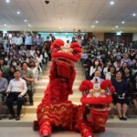 中華醫大舉辦新春團拜活動    發送開運紅包和錢母祈願校運昌隆一馬當先吉祥如意