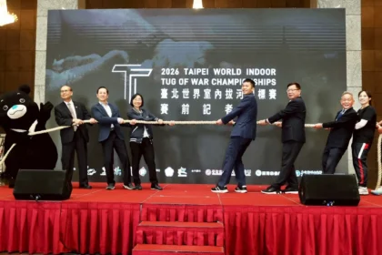 世界室內拔河錦標賽3月小巨蛋登場　李洋攜手選手宣誓將榮耀留在台灣