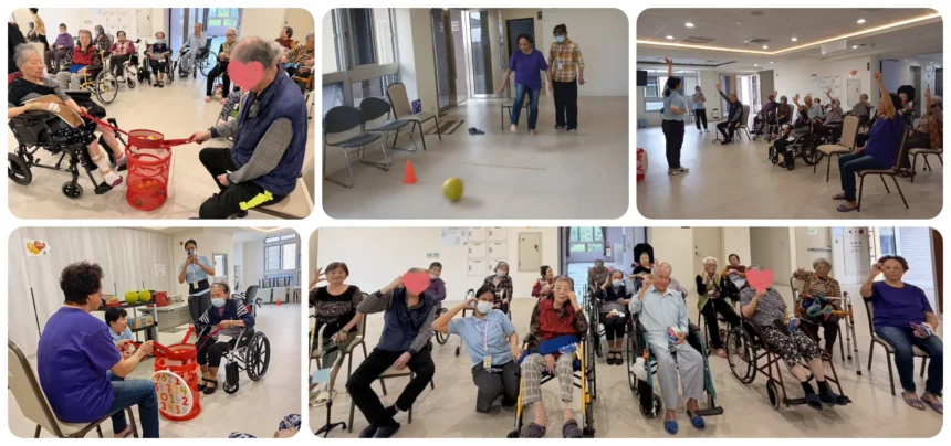 蘭陽仁愛之家松柏園長照機構元宵傳溫情「滾出好運來」趣味體能活動熱鬧登場