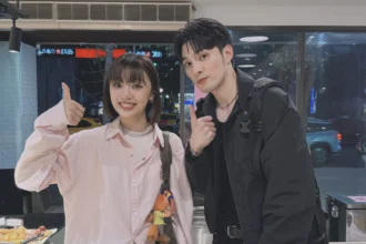 木木(林葦妮)挑戰廚房內場 熱油噴濺狂躲 黃偉晉煎雞腿排 竟然沒熟