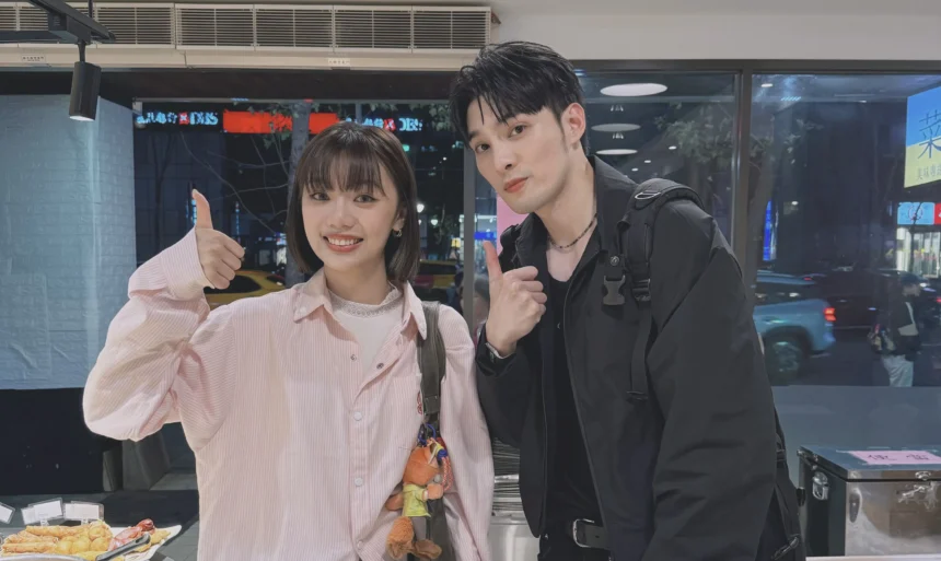 木木(林葦妮)挑戰廚房內場 熱油噴濺狂躲 黃偉晉煎雞腿排 竟然沒熟