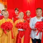 彰化歡喜慈善精舍開光圓滿  證達上人弘法利生行公益