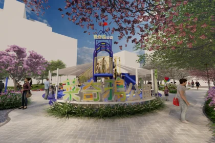 台中首座塗鴉主題公園亮相！斥資3,500萬元翻轉北區中央市場舊址「菜奇鴉公園」開工