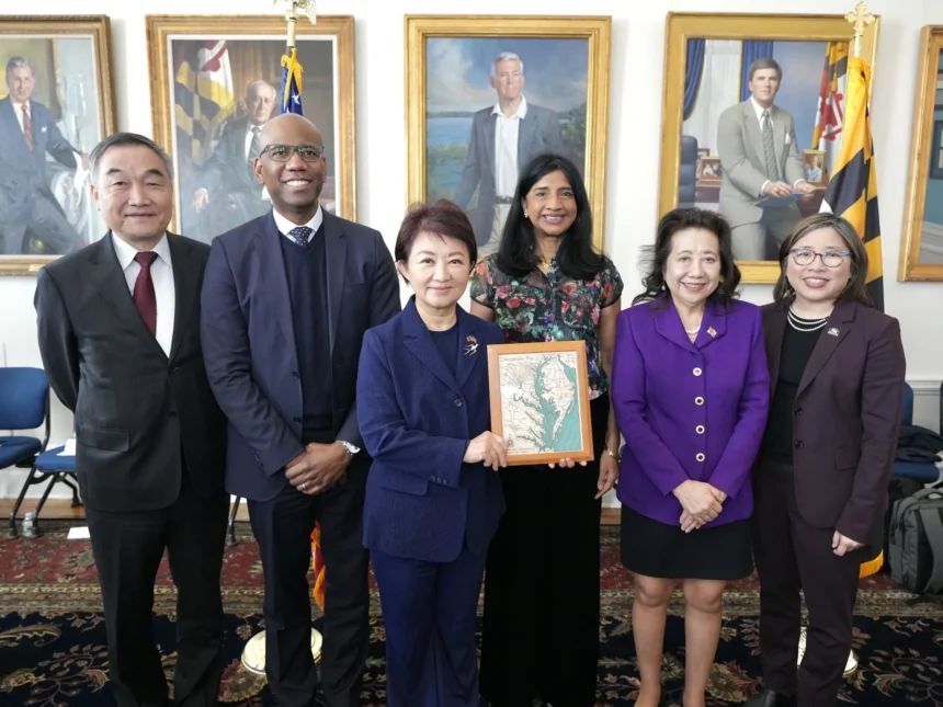 城市外交新里程！　訪團拜會馬里蘭州府 副州長盛讚盧市長女力執政貢獻