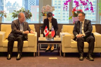 加拿大本拿比市代理市長李燦明二度訪台中　鄭副市長盼深化交流拓展合作