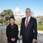 台美關係關鍵力量！　盧市長會晤美國眾院「國會台灣連線」主席巴拉特