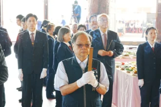 寶光崇正祭祖盛典邁入29年 　千道親齊聚霧峰 中市民政局長肯定文化傳承