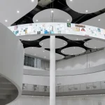 全台首創48公尺環形LED！　 台中綠美圖打造知識與藝術交融的「漫遊洞」