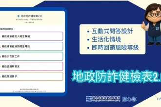 秒測風險即刻警覺！　中市龍井地政防詐健檢表2.0升級上線