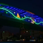 台中夜騎新地標！ 　潭雅神綠園道「光環境」升級優化完工