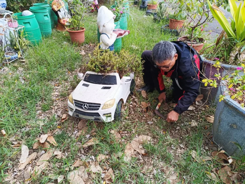 循環創意結合綠意　環保局：潭子區清潔隊打造友善職場環境
