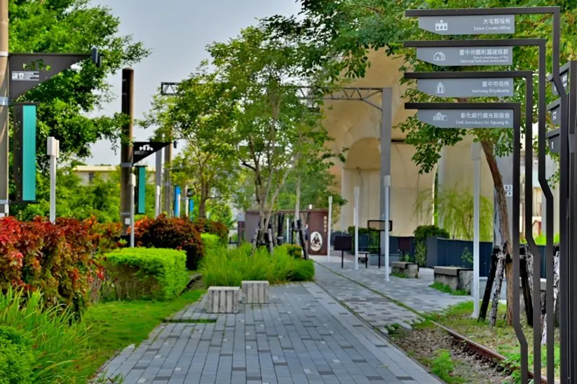 綠空鐵道軸線與城南之心計畫翻轉舊城　中市府重塑城南新風貌
