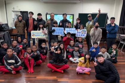 愛水ㄅㄨㄅㄨ開進谷關德芙蘭國小　中市水利局扎根原鄉水環境教育