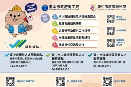 善用中高齡勞工人力資源　中市府推勞雇再雇用機制