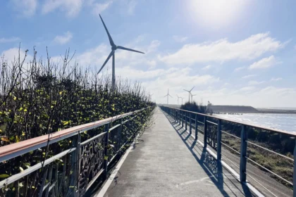 中市濱海自行車道設施修繕完工　中市觀旅局：打造安全舒適騎乘環境