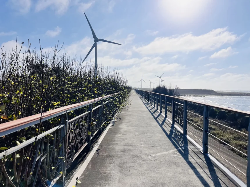 中市濱海自行車道設施修繕完工　中市觀旅局：打造安全舒適騎乘環境