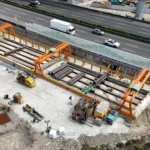 穿越國道1號「開洞」！　全國最大台中市政路延伸管冪工程邁入關鍵里程碑