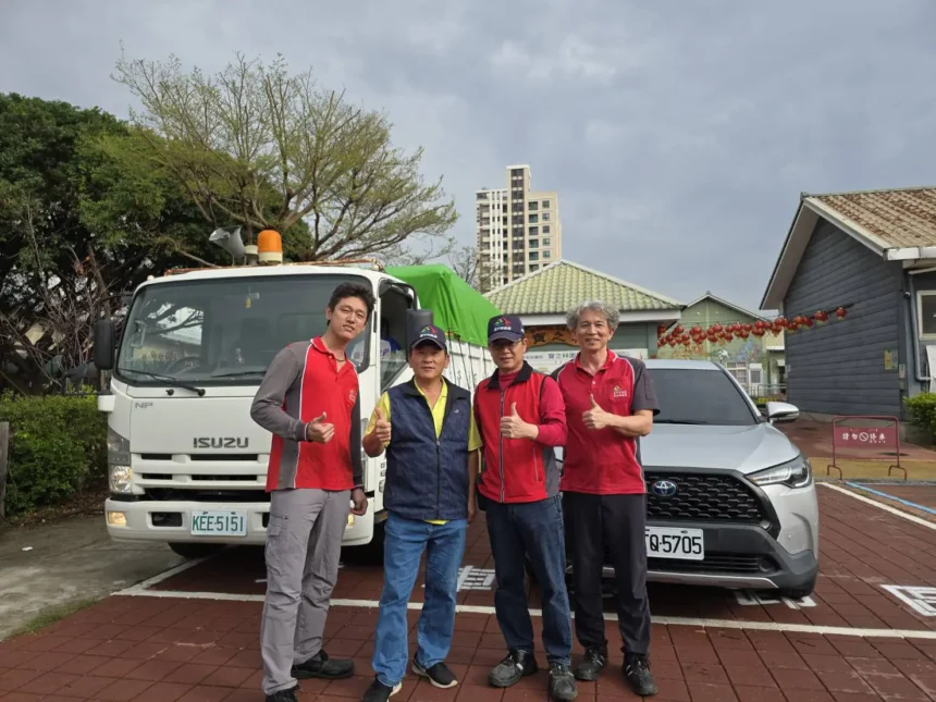 幸福加馬！　台中第五批「家具超人」出發花蓮 持續陪伴災民重建生活