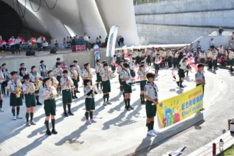 中市歡慶115年童軍節 2,000名童軍出席　日本靜岡縣童軍聯盟率團來台交流