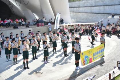 中市歡慶115年童軍節 2,000名童軍出席　日本靜岡縣童軍聯盟率團來台交流