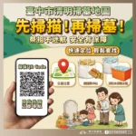掃墓不迷航！　中市首創清明服務整合地圖 公墓路線、防火水源、紙錢集中全掌握