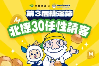 北捷30感恩大放送　「捷運點數派對」簽到送點數　換泡芙抽年票