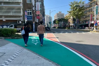 通學更安全 步行更安心　蘆洲空大、蘆洲國小周邊打造行人友善區
