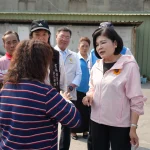 張麗善縣長會勘縣道154線及縣道155線　斥資逾3千萬改善海線道路及排水