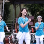 暖暖區社區健走熱鬧登場　暢遊基隆河畔健康開走