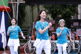 暖暖區社區健走熱鬧登場　暢遊基隆河畔健康開走