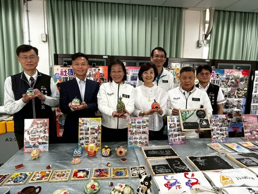 台中善水國中小展現老少共學新典範　雲林縣副縣長謝淑亞率團參訪 交流中介教育成果