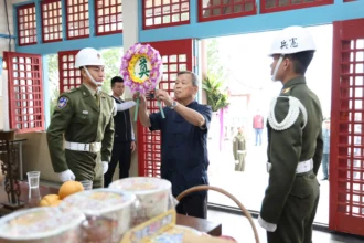 南投縣115年忠烈祠春祭大典　王副縣長主祭
