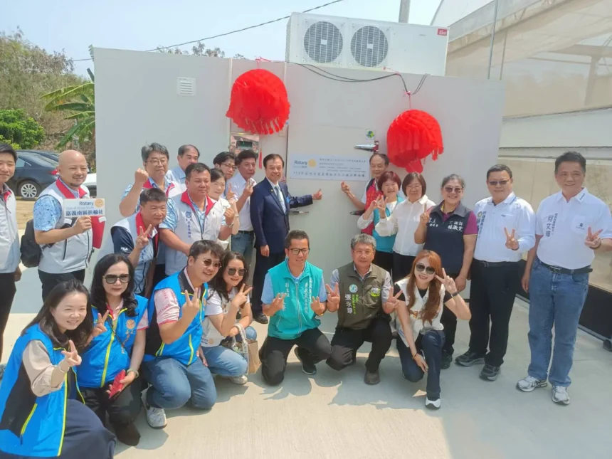 國際扶輪社愛心捐贈冷藏保鮮設備　嘉縣身障服務再升級