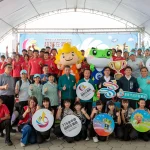 115年全中運聖火傳遞抵達高雄　翁章梁縣長邀全民來嘉作客