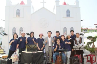 天主教會於台灣燈會舉行音樂祈禱　翁章梁縣長親臨同樂