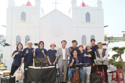 天主教會於台灣燈會舉行音樂祈禱　翁章梁縣長親臨同樂