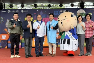 日本濱松市代表團　參訪南投燈會