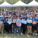 許縣長出席茂順50週年　家庭日活動