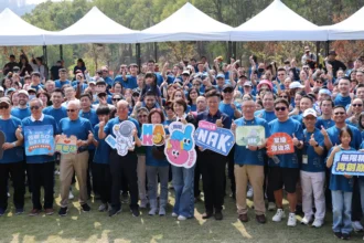 許縣長出席茂順50週年　家庭日活動