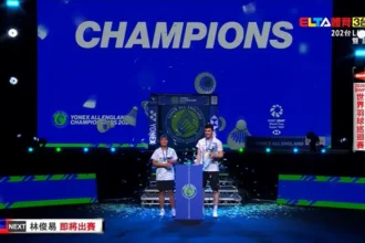 彰化之光閃耀全英公開賽 永靖國小社團啟蒙　詹又蓁勇奪混雙冠軍